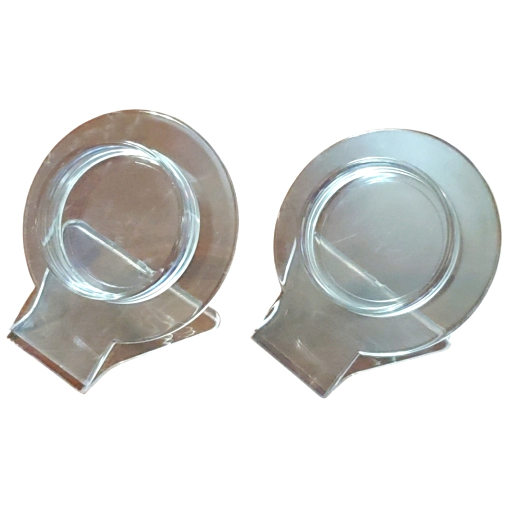 Two Clear Bracelet Displays